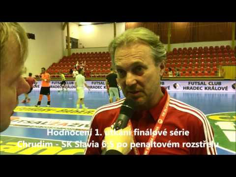 Futsal: Martin Brychta - hodnocení 1 finále Chrudim - SK Slavia 6:5 po pokutových kopech