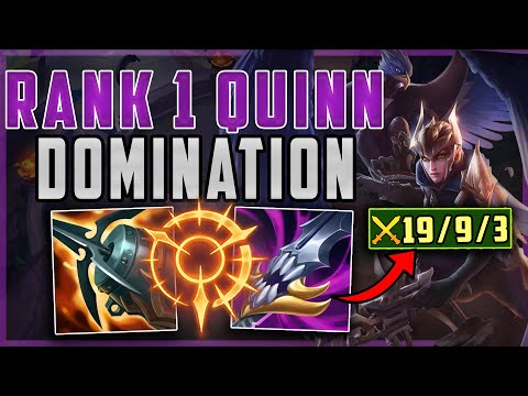 This Is Why The Rank 1 Quinn Is Feared In NA Solo Queue... (CHALLENGER MASSACRE)