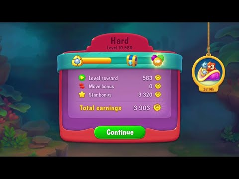 @Fishdom Win Strikes Hard Level 10575 - Hard Level 10580