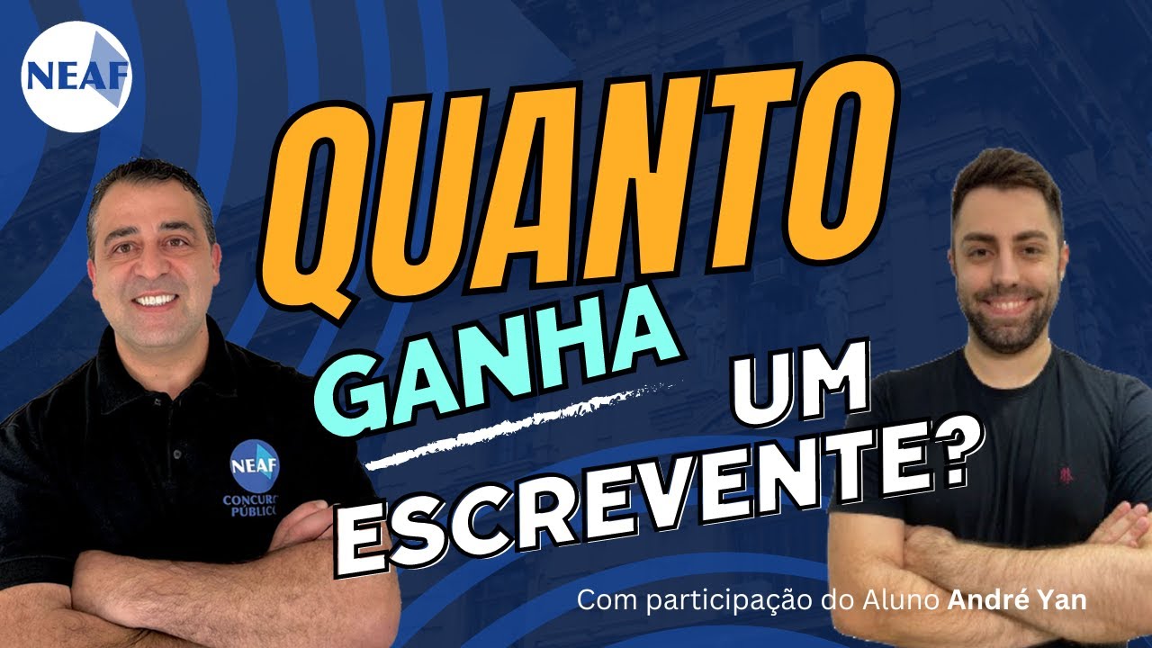💰 QUANTO GANHA realmente um ESCREVENTE do TJSP?