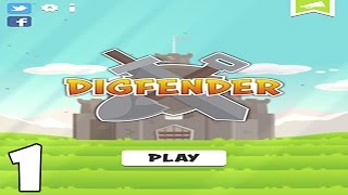 Digfender Android/iOS Gameplay Walkthrough Part 1