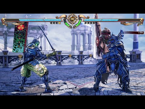 Nightmare vs Yoshimitsu (Very Hard) - SOULCALIBUR VI | 4K UHD Gameplay