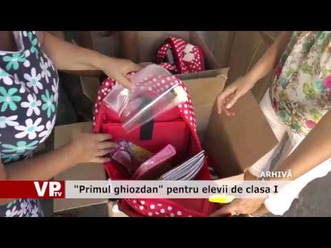 “Primul ghiozdan” pentru elevii de clasa I
