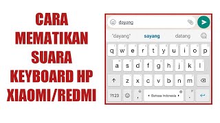 Download lagu How to Remove Keyboard Sound on Xiaomi Redmi Phones mp3