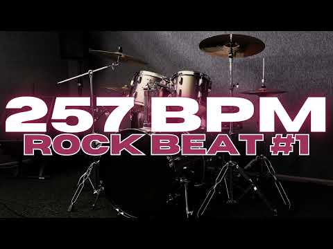 257 BPM - Rock Drum Beat - Loop 1
