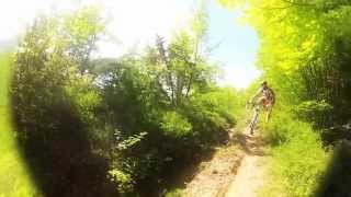 preview picture of video 'Rocca Bike Mountain Bike Il sentiero per San Valentino'