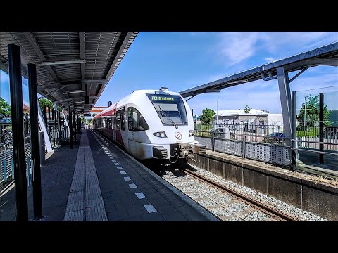 GTW-D absolutely flying through Buitenpost and sounding the horn on the approach! - Fly-by -