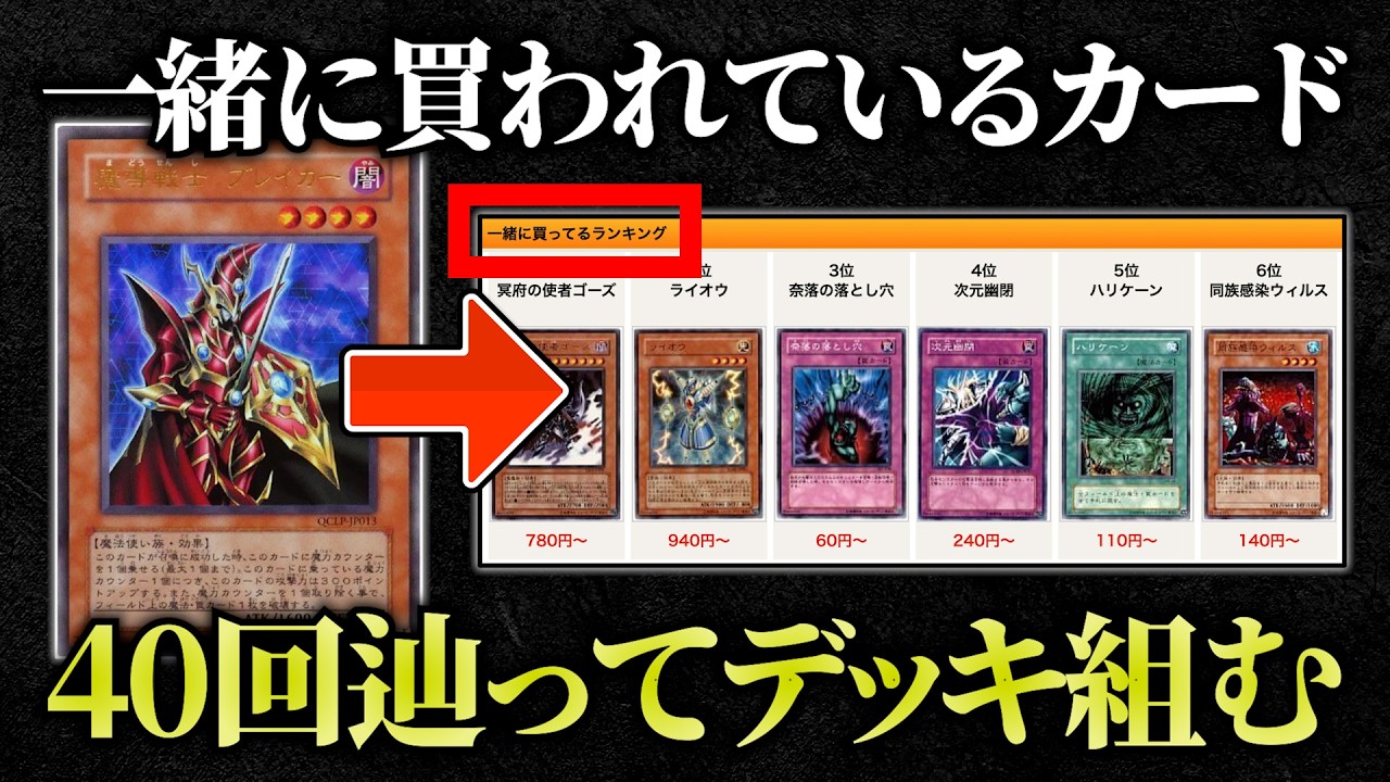 通販サイトの「あなたにおすすめ」を40回辿ってデッキ組んだら最強説w w【遊戯王/対戦動画】