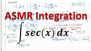 ASMR - The Brutal Integral of sec(x) - Bedtime Integration