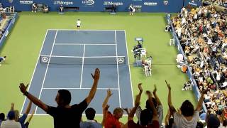 Roger Federer - Oops I Did It Again - US Open 2010 - Tweener Shot vs Brian Dabul - HD 720p