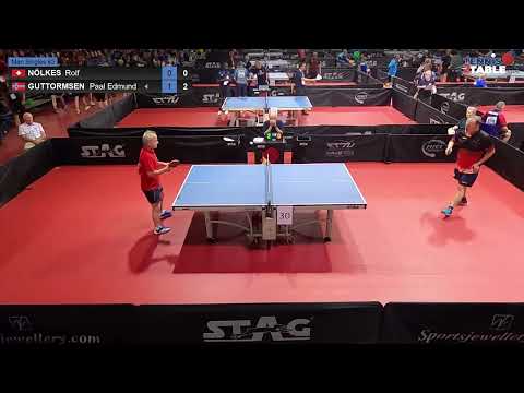 NOLKES Rolf vs GUTTORMSEN Paal Edmund - Championnats d'Europe Vétérans 2022 Rimini