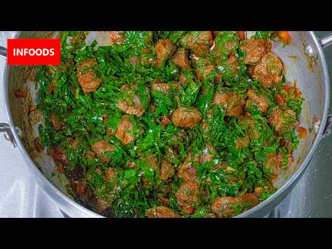 π°πͺ Kenyan Sukuma Wiki and Beef Recipe | How to Cook Beef and Sukuma Wiki | Kenyan Recipes | Infoods
