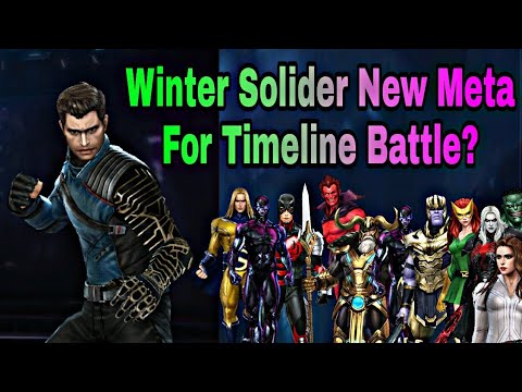 Timeline Battle Test With Winter Solider New Uniform | WS T3 New PVP Meta? - Marvel Future Fight