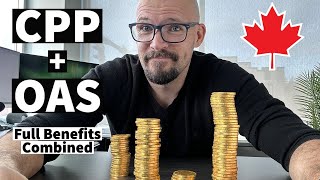 How Much Money Will I Get from CPP and OAS // Canadian Retirement Benefits