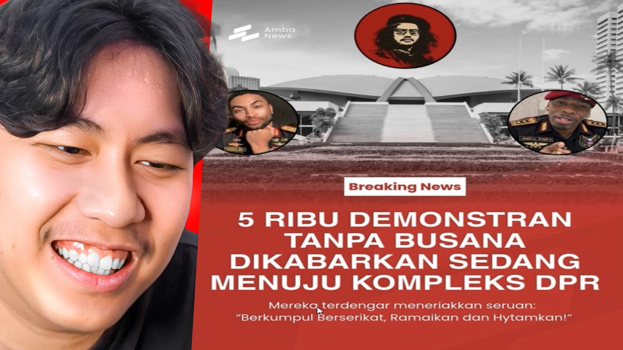 demonstran tanpa busana loh ya.. 😹 - REACT MEME KOCAK