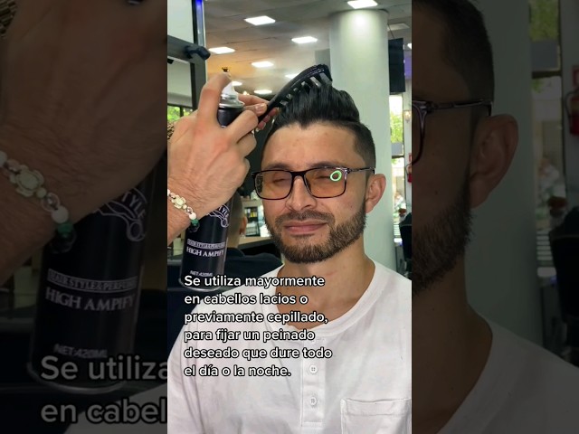 Vídeo relacionado con REVLON PROFESSIONAL Style Masters Photo Finisher, Laca Pelo Hombre Fijación Fuerte, Fijador de Peinado Fácil, Secado Rápido y Fijación Máxima para Todo Tipo de Cabellos, 500ml