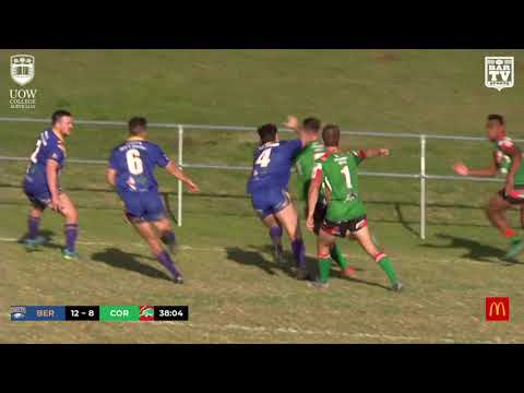 2019 IDRL 1st Grade Round 8 Highlights - Berkeley Eagles vs Corrimal Cougars