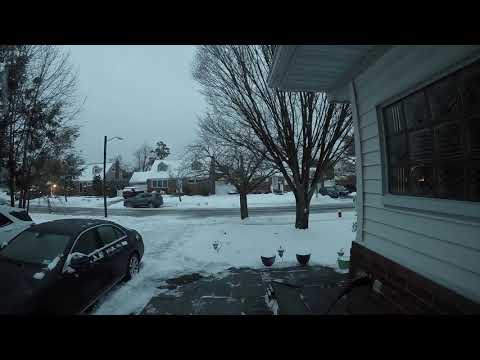 Time Lapse: February 18, 2021 Snow Storm