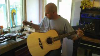 Video thumbnail for Eastman AC120 Dreadnaught Acoustic Guitar by giannaviolins