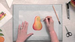 How to Applique with Crayons (BOOK PREVIEW: Creative Quilts from Your Crayon Box)