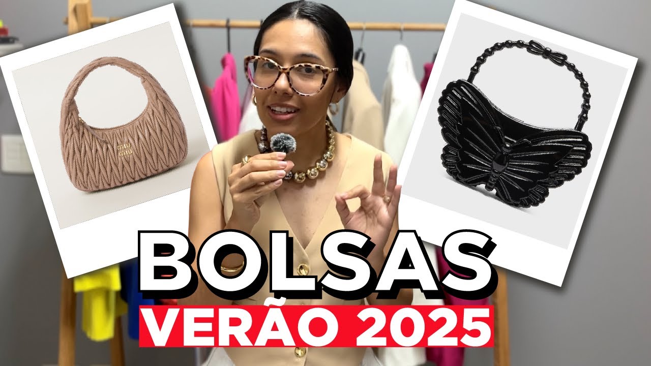 TENDÊNCIAS de bolsas para o VERÃO 2025