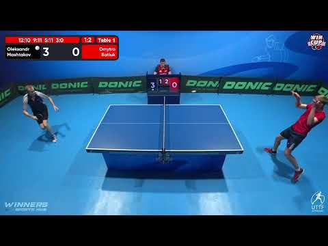 03:00 Oleksandr Mashtakov 1 - 3 Dmytro Batiuk West 7 WIN CUP 05.12.2022 | TABLE TENNIS WINCUP