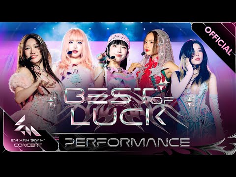 BEST OF LUCK - BEST 5: Phương Mỹ Chi, LyHan, Bích Phương, Orange, Lamoon |EXSH Concert [Performance]