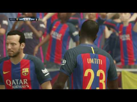 ROAD TO DIVISION 1 PART 147 - BARCELONA VS REAL MADRID - FIFA 17 Online Seasons Gameplay