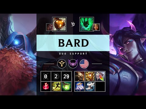 Bard Support vs Thresh - NA Master Patch 25.17