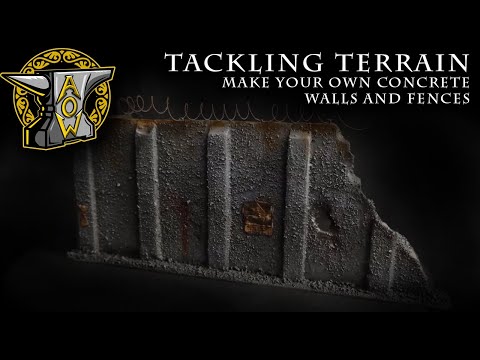 Tackling Terrain: Making Concrete Fences and Walls
