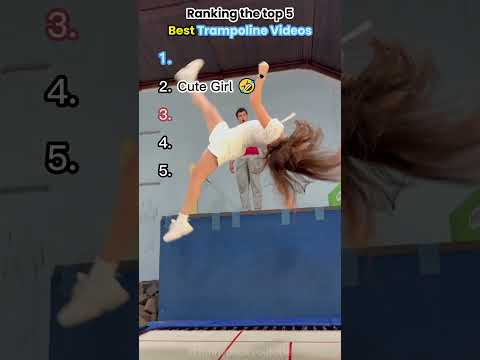 Ranking top 5 best Trampoline videos 😍😍😍