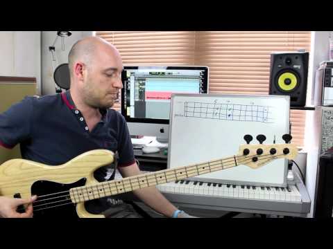 Using Simple Shapes to Create Bass Lines - Lesson with Scott Devine (L#70)