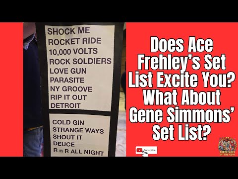 Ace Frehley and Gene Simmons’ Solo Set Lists Whose is Better?