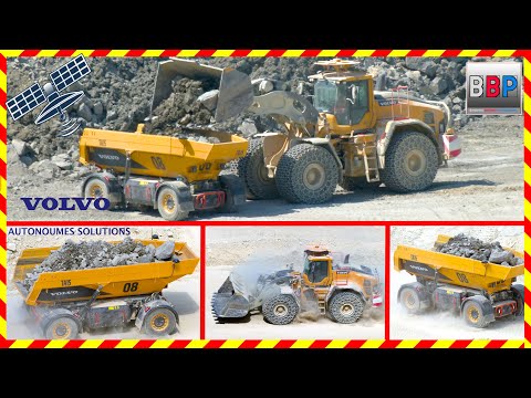 🤖 Volvo Autonomes Fahren - Steinbruch Gabenchopf, Villingen, CH, 02.06.2023 #1