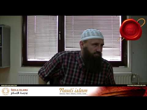 Islamski bonton (pravila ponašanja) 1. dio - prof. Elvedin Pezić