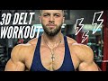 Massive Shoulder Day | Grocery Shopping on Contest Prep