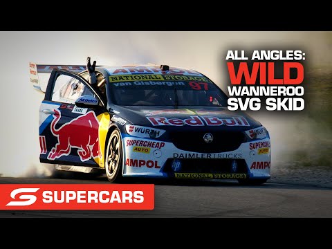 All Angles: Wanneroo winning burnout - Bunnings Trade Perth SuperNight | Supercars 2022