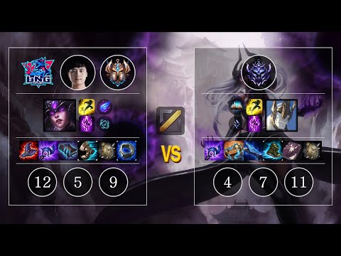 LNG Maple Syndra vs Galio Mid - KR Challenger Patch 10.11