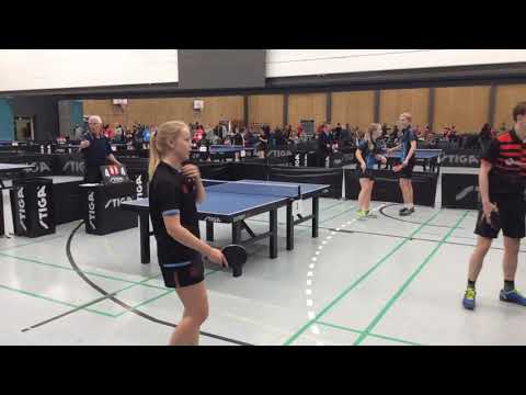 190504 UDM 2019, Louise Jakobsen/Patrick Skarsholm - Karoline Petersen/Jesper Ravn