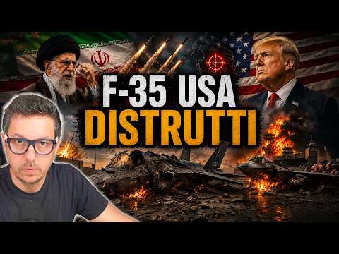 L’IRAN SCATENA L’INFERNO: RISPONDE AL RAID USA CON MISSILI SUGLI F-35