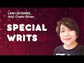 [SpecPro]  Special Writs - Writ of habeas corpus, habeas data, kalikasan (Video6)