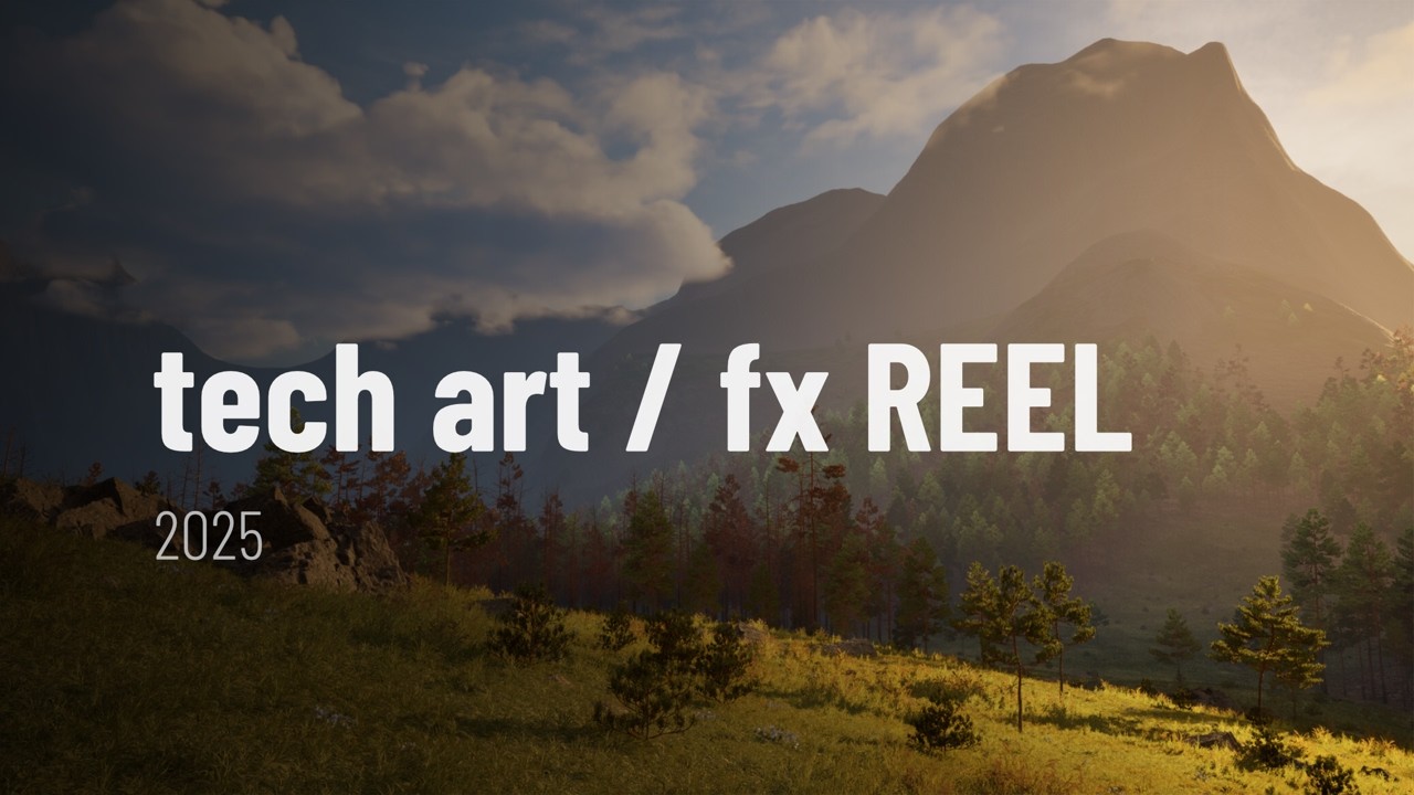 Houdini Unreal Demo Reel | Mai Ao | SideFX Labs 2021–2025