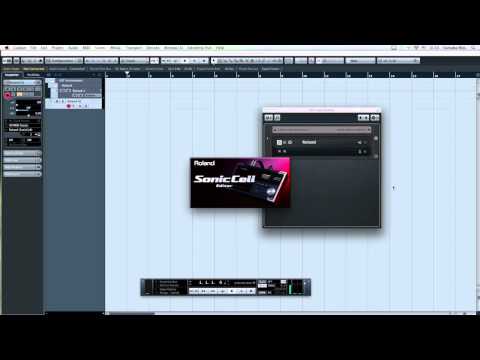 SonicCell and Cubase 7.5