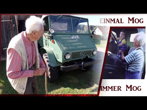 Opa's alter Unimog! Seine Reaktion auf die Restaurierung + Ausfahrt