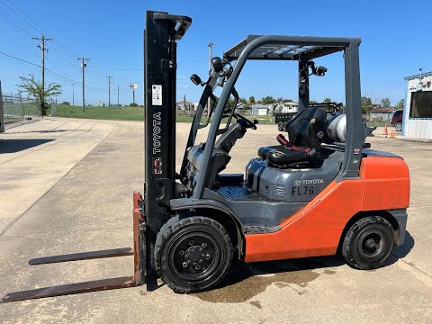 #1260 Muskogee - 2019 Toyota 8FGU32 Forklift