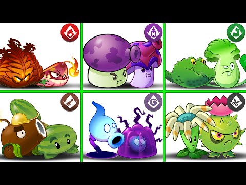 Random 6 Best Pair Plants - Who Will Win? - PvZ 2 Team Plant Vs Team Plant