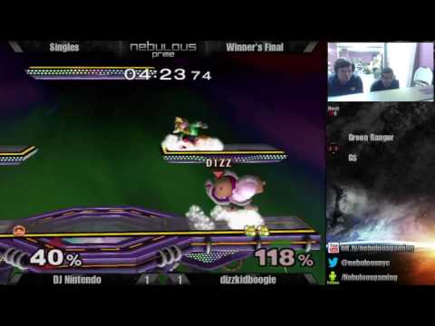 Nebs After Dark #30: Singles - Winner's Final: DJ Nintendo vs. dizzkidboogie