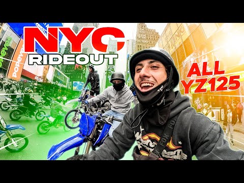 NYC-AUSFLUG MIT DEN KUMPELS - ALLE YZ125