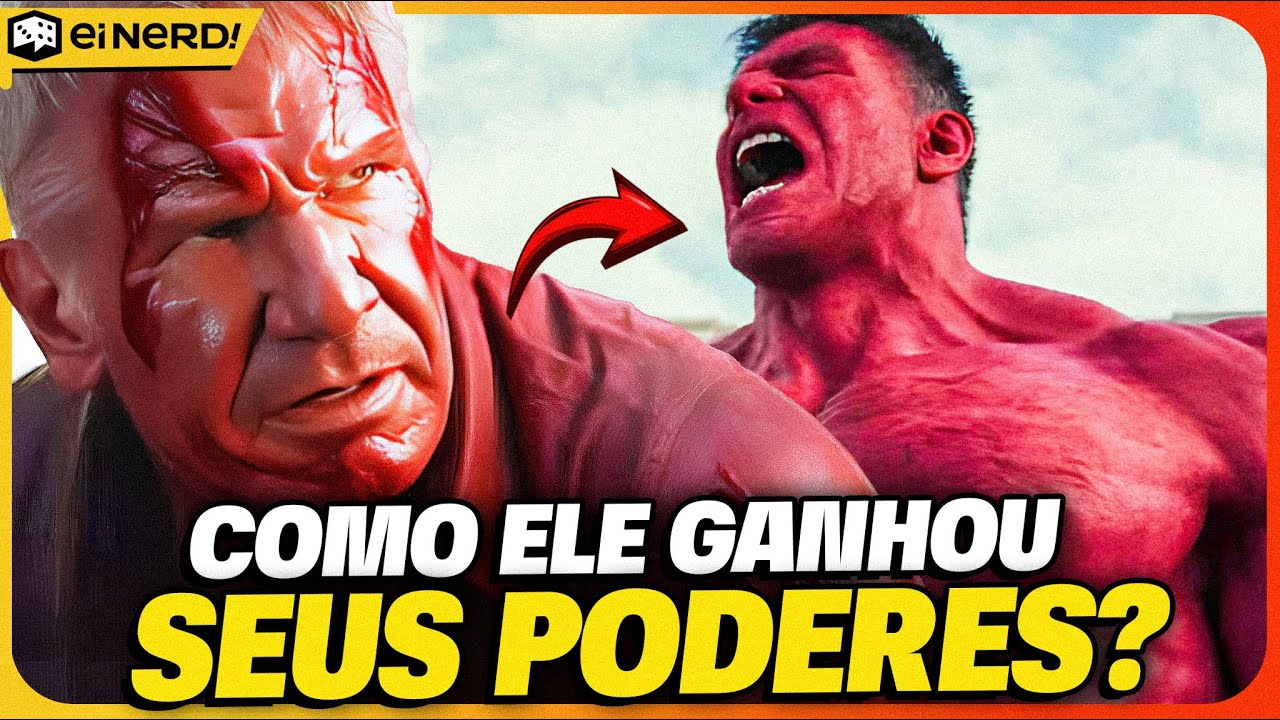CAPITÃO AMÉRICA 4: COMO O GENERAL ROSS VAI VIRAR O HULK VERMELHO?