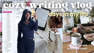 cozy daily life as a writer (getting back into routine) ☕️🌨️ a writing vlog